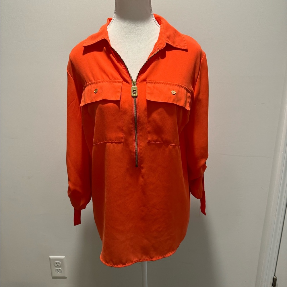 Michael kors sheer top